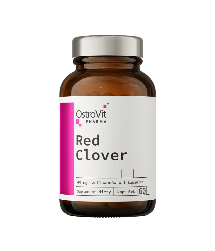 OSTROVIT Pharma Red Clover 60 capsules – low-calorie product from Ostrovit, buy in Bombbar