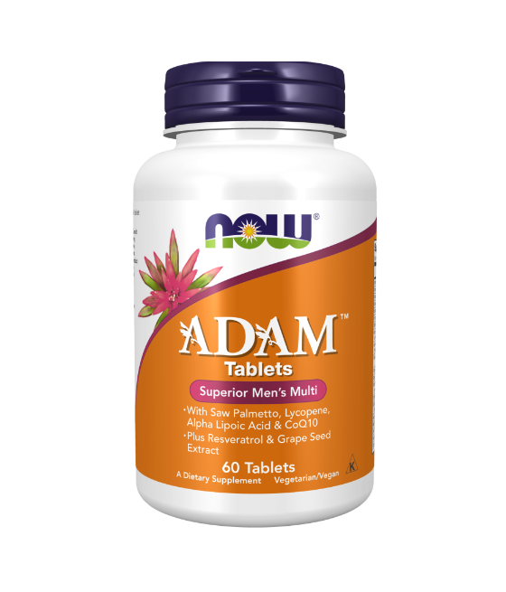 NOW ADAM Multi-Vitamin for Men  60 таблеток