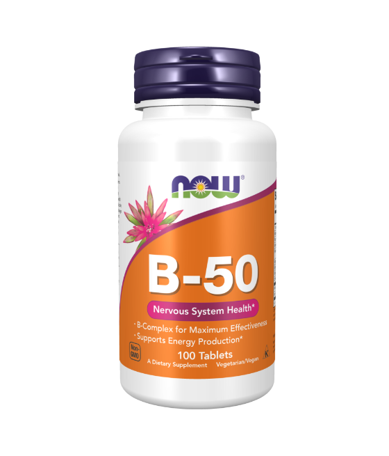 NOW Vitamin B-50 - 100 tablets