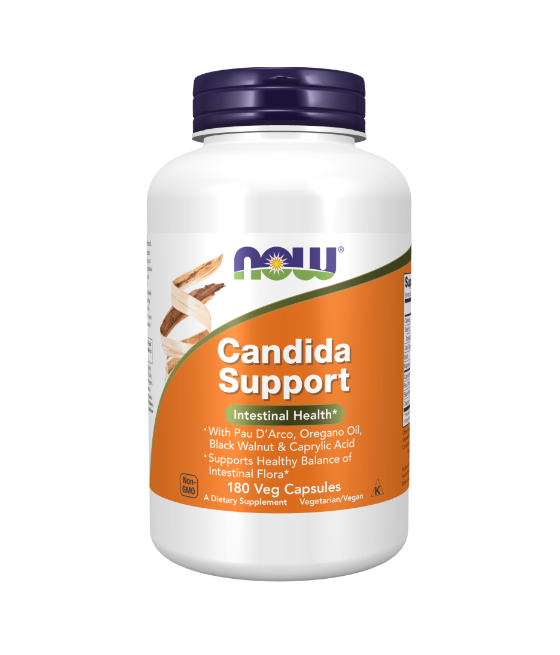 NOW Candida Support - 180 веган капсул