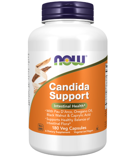 NOW Candida Support - 180 vegan capslit