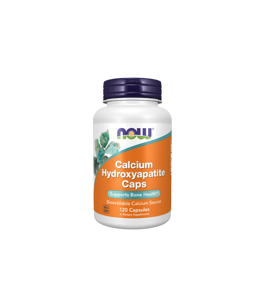 NOW Calcium Hydroxyapatite - 120 capsules – low-calorie product from NOW, buy in Bombbar