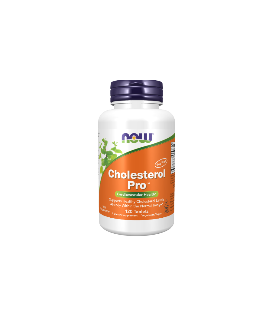 NOW Cholesterol Pro - 120 tablets – low-calorie product from NOW, buy in Bombbar