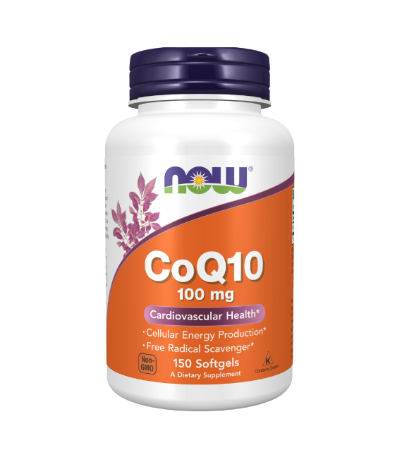 NOW CoQ10, 100mg - 150 pehmed geelid