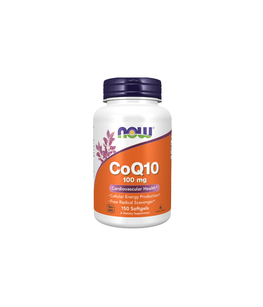 NOW CoQ10, 100mg - 150 softgels – low-calorie product from NOW, buy in Bombbar