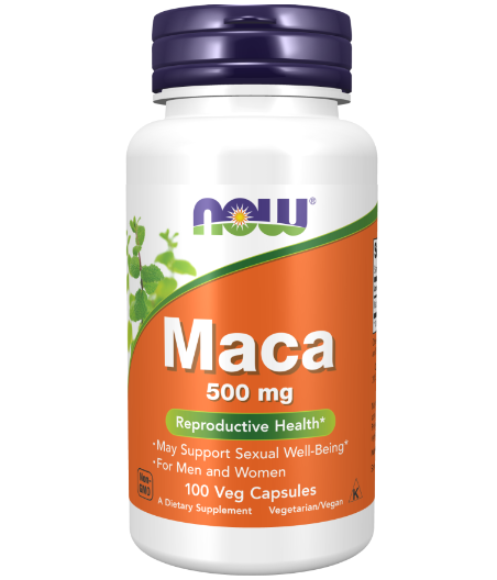 NOW Maca 500mg - 100 vegan capsules