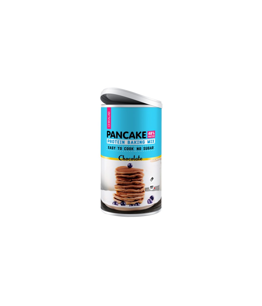 CHIKALAB Protein Mix for Baking - Pancakes with Chocolate, 480 g – low-calorie product from Chikalab, buy in Bombbar