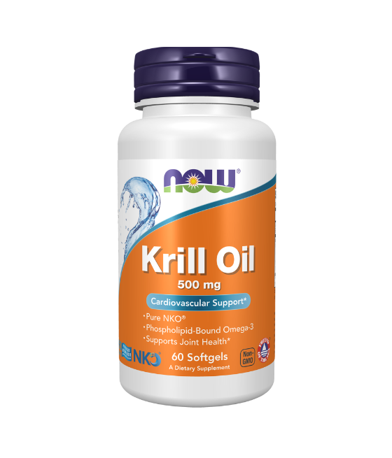 NOW FOODS Krill Oil 500mg - 60 softgels