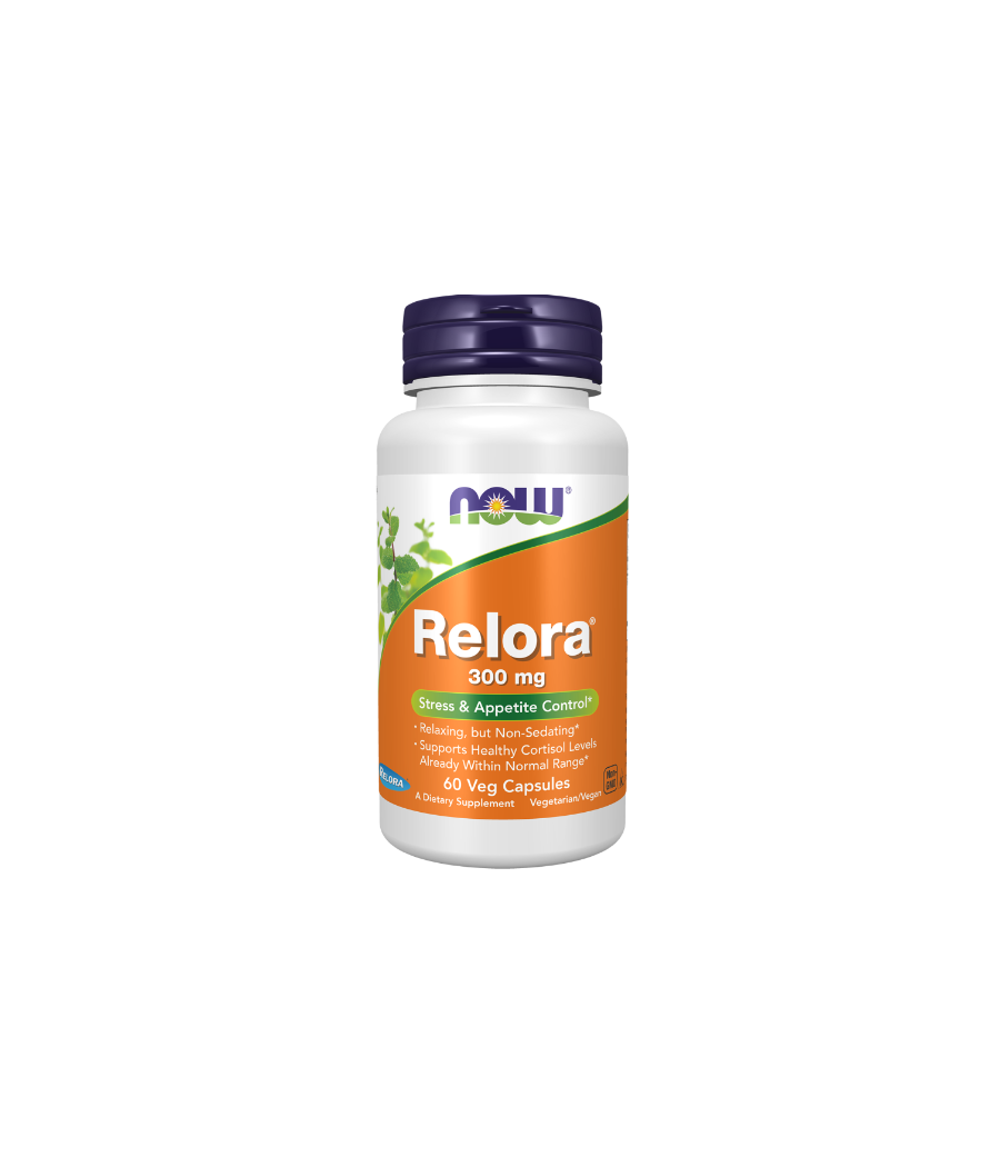 NOW Relora 300 mg - 60 vegan capsules – low-calorie product from NOW, buy in Bombbar