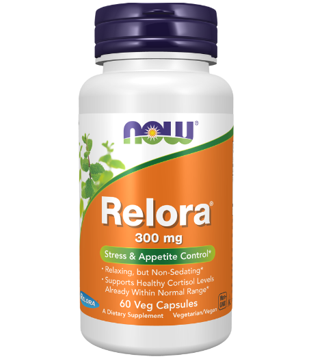 NOW Relora 300 mg - 60 vegan capsules