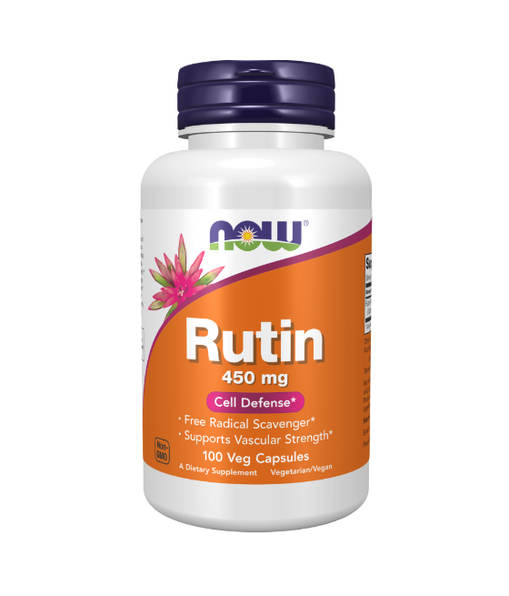 NOW Rutin 450 mg - 100 vegan capsules