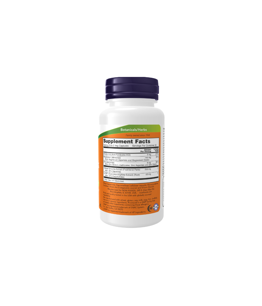 NOW FOODS TestoJack 100 - 60 vegan capsules – low-calorie product from NOW, buy in Bombbar