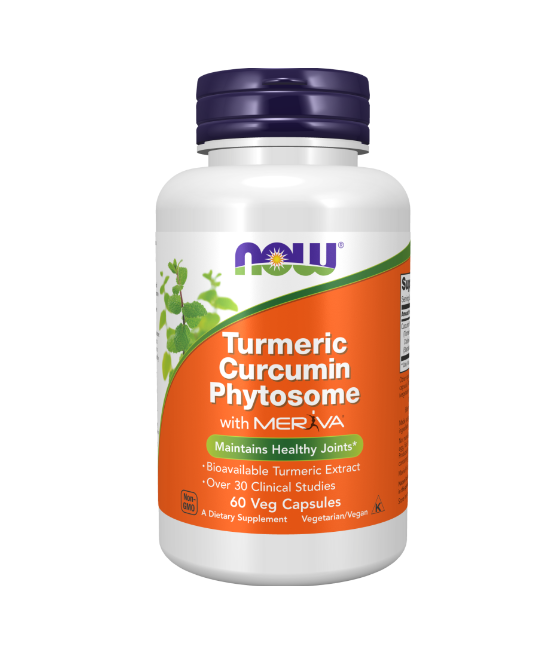 NOW Curcumin Phytosome - 60 веган капсул