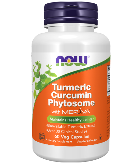 NOW Curcumin Phytosome - 60 vegan capsules