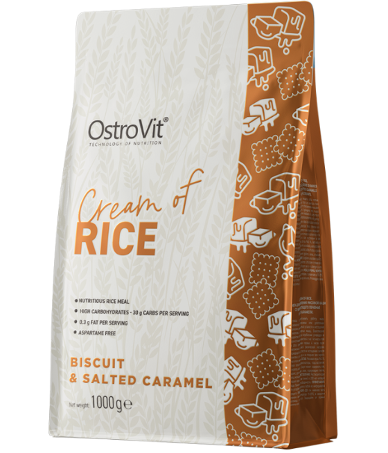 OSTROVIT Cream of Rice, biscuit and salted caramel - 1000g