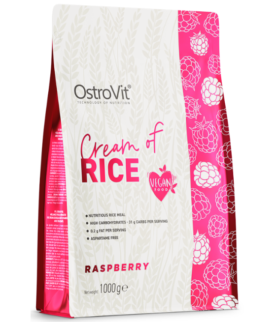 OSTROVIT Cream of Rice, raspberry - 1000g