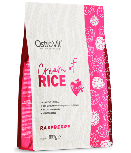 OSTROVIT Cream of Rice, raspberry - 1000g