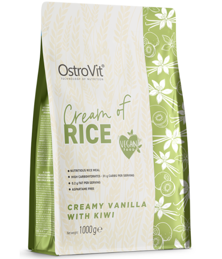 OSTROVIT Cream of Rice, сливочная ваниль с киви - 1000г