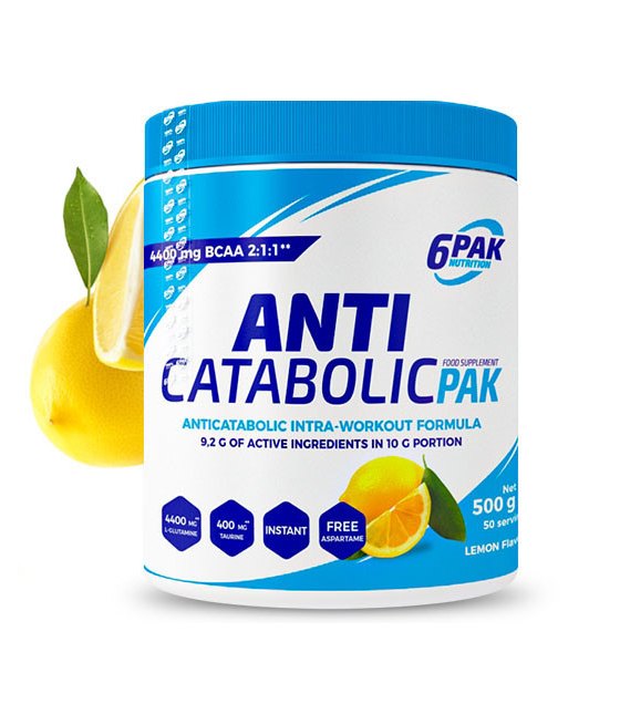 6PAK ANTICATABOLIC PAK oranž - 500 grammi