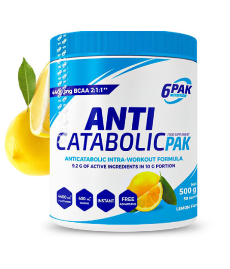 6PAK ANTICATABOLIC PAK oranž - 500 grammi