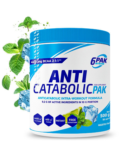 6PAK ANTICATABOLIC PAK, mojito - 500gram