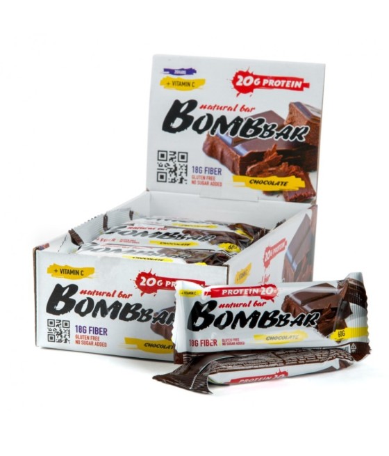 "BOMBBAR" Proteiinibatoon Šokolaad, 60 g.