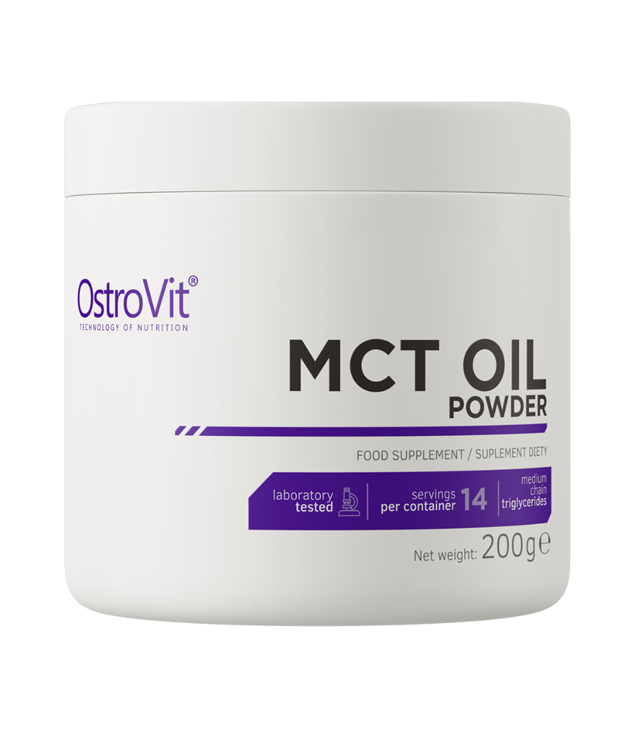 OSTROVIT MCT Oil Powder - 200 grams – low-calorie product from Ostrovit, buy in Bombbar