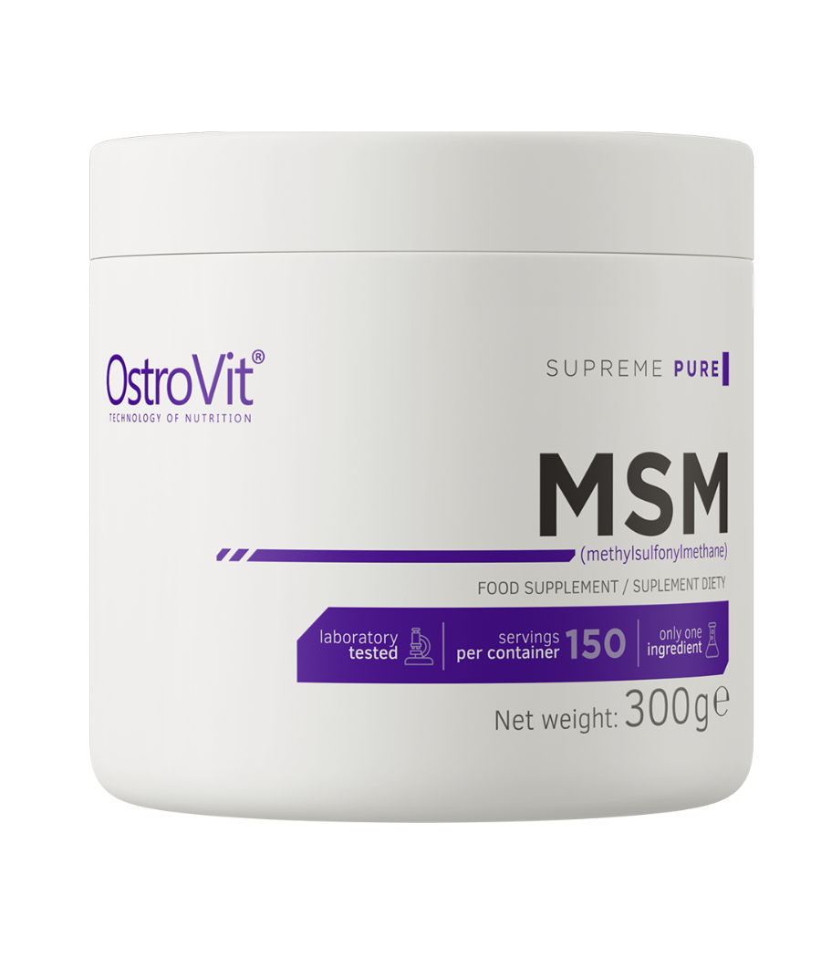 OSTROVIT MSM - 300 grams – low-calorie product from Ostrovit, buy in Bombbar