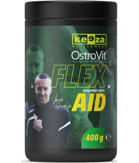 OSTROVIT KEEZA Flex Aid, лайм-груша - 400 грамм