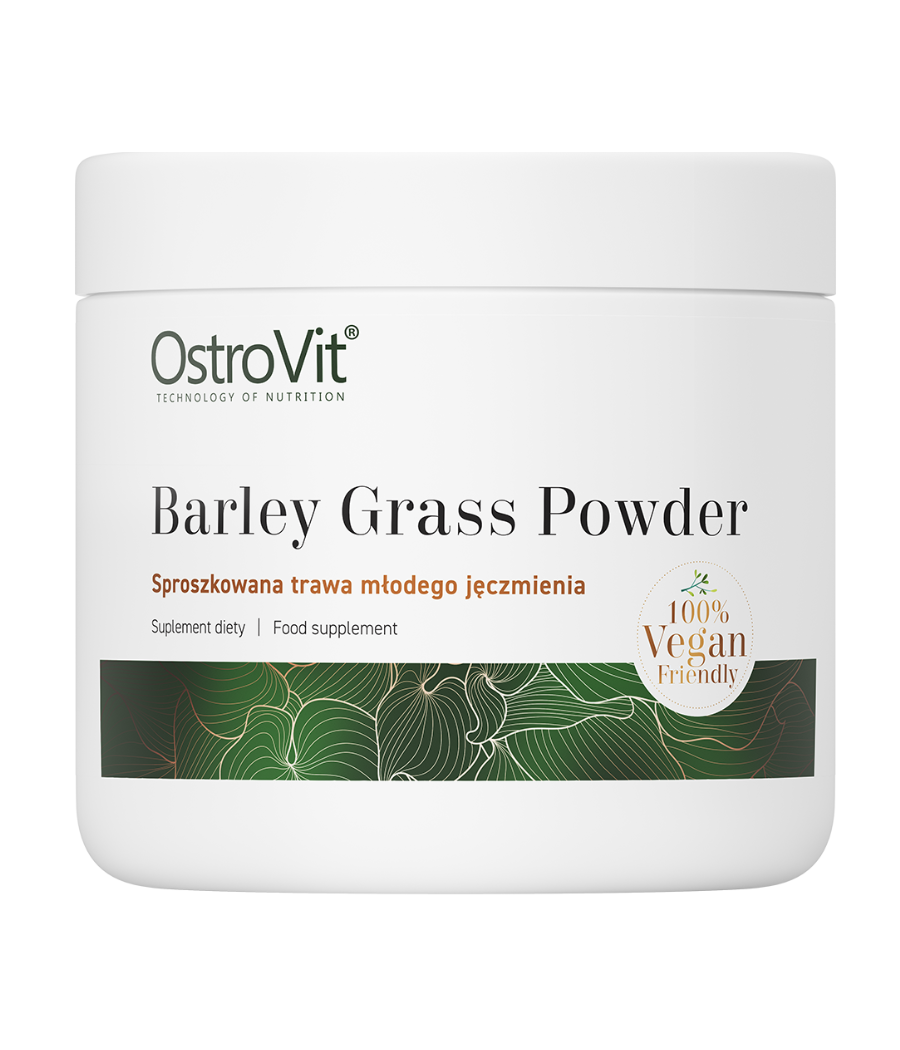 OSTROVIT Barley Grass Powder VEGE - 200 grams – low-calorie product from Ostrovit, buy in Bombbar