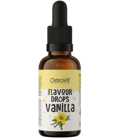 OSTROVIT Flavour Drops, Vanilla - 30ml