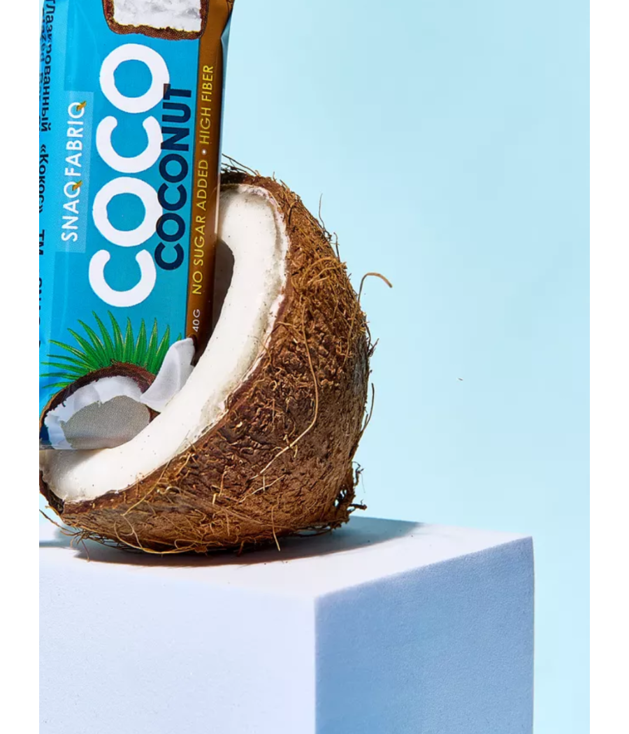 SNAQ FABRIQ COCO Protein Bar "Coconut", 40g – low-calorie product from Snaq Fabriq, buy in Bombbar