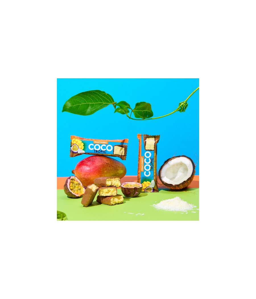 SNAQ FABRIQ COCO Protein Bar "Mango-Passionfruit", 40g – low-calorie product from Snaq Fabriq, buy in Bombbar