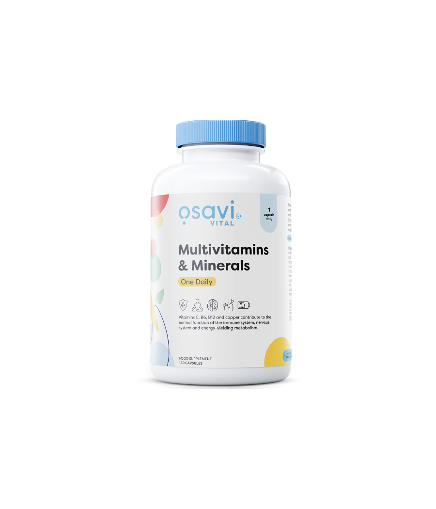 OSAVI Multivitamins & Minerals One Daily - 60 capsules – low-calorie product from Osavi, buy in Bombbar