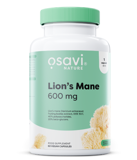 OSAVI  Lion's Mane 600 mg 120 vegan capsules