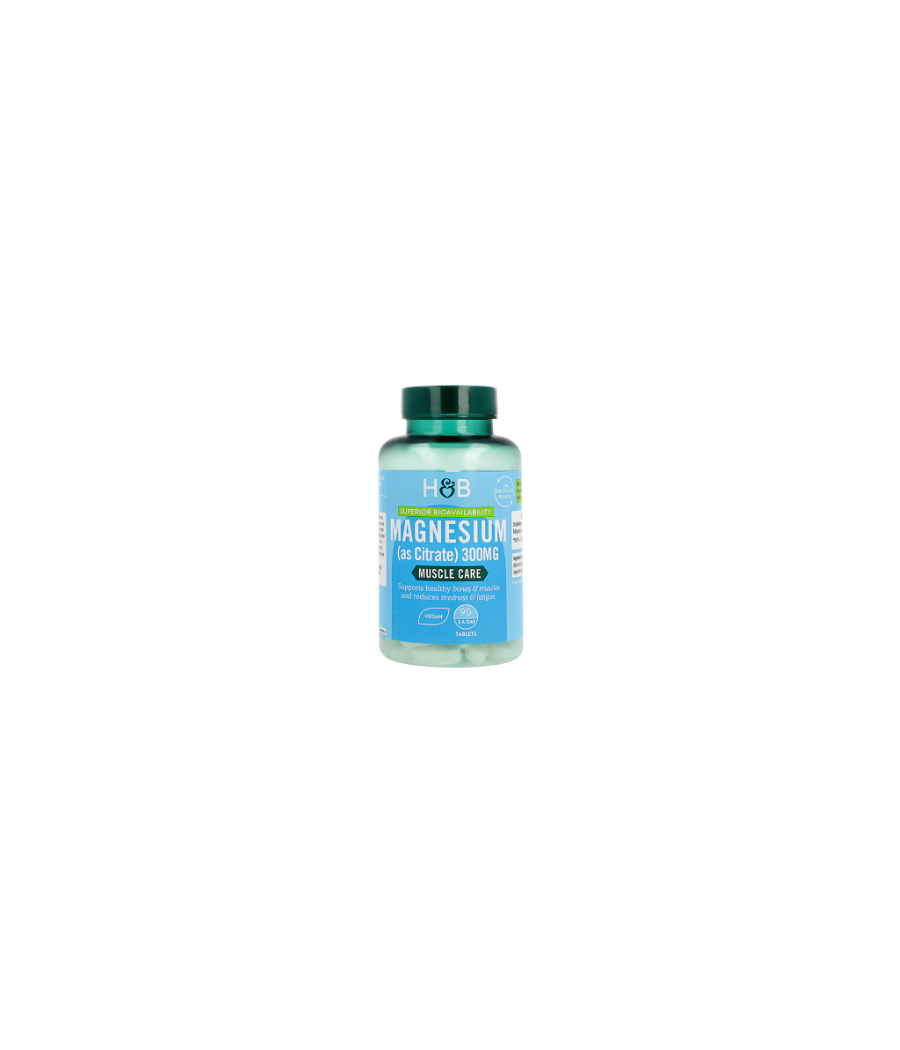 HOLLAND&BARRETT Magnesium Citrate, 300mg - 90 tablets – low-calorie product from Holland&Barrett, buy in Bombbar