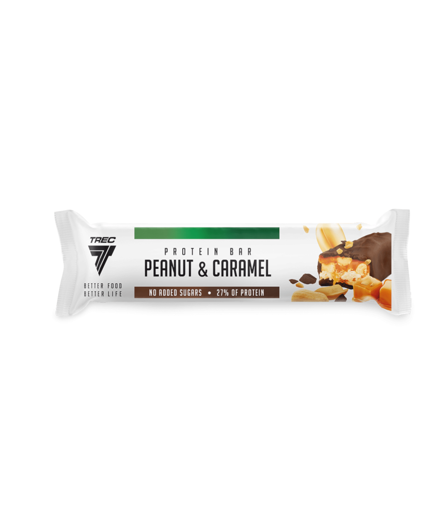 TREC Protein Bar "Peanut & Caramel", 46g – low-calorie product from TREC NUTRITION, buy in Bombbar