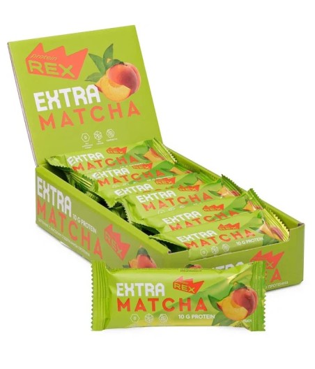 PROTEIN REX EXTRA High Protein Bar, Matcha Peach - 40g