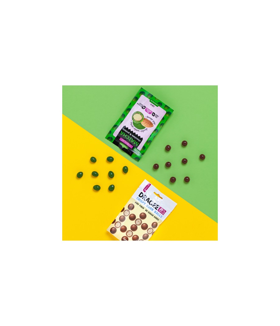 CHIKALAB Dragee Corn balls in chocolate, 120 g – low-calorie product from Chikalab, buy in Bombbar