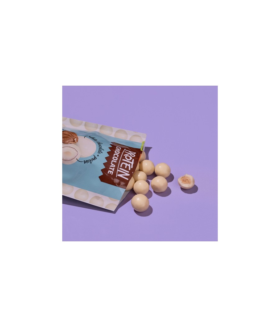 CHIKALAB Dragee "Hazelnuts in white chocolate", 120g – low-calorie product from Chikalab, buy in Bombbar