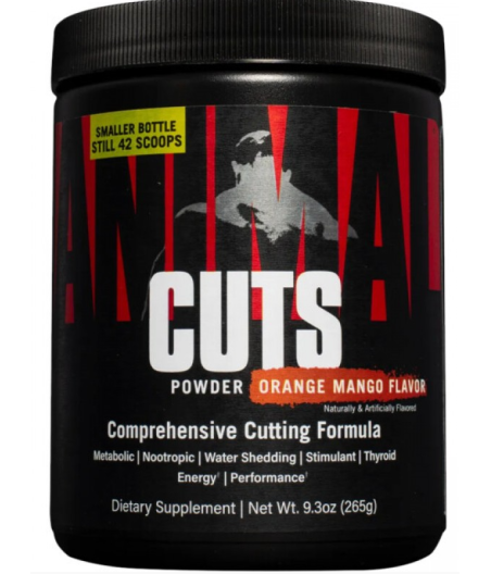 Universal Nutrition Animal Cuts, Apelsini mango - 265 grammi