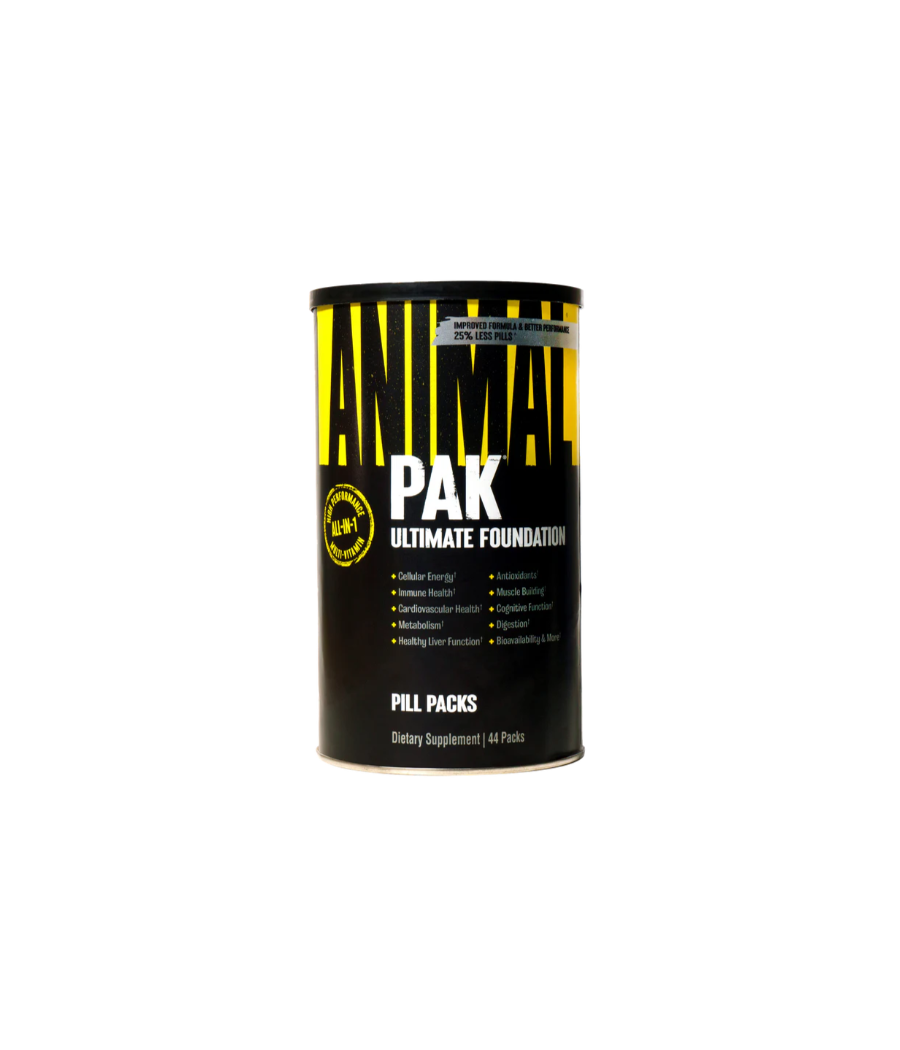 UNIVERSAL NUTRITION Animal Pak, Packs - 44 packs – madala kalorsusega toode firmalt Universal Nutrition, osta Bombbar-ist