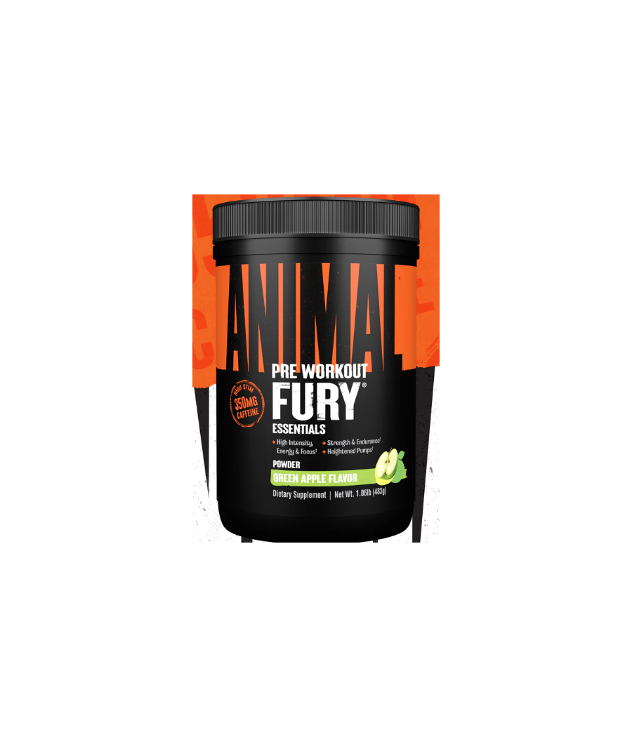 UNIVERSAL NUTRITION Animal Fury, Roheline õun - 330 grammi – madala kalorsusega toode firmalt Universal Nutrition, osta Bombbar-ist