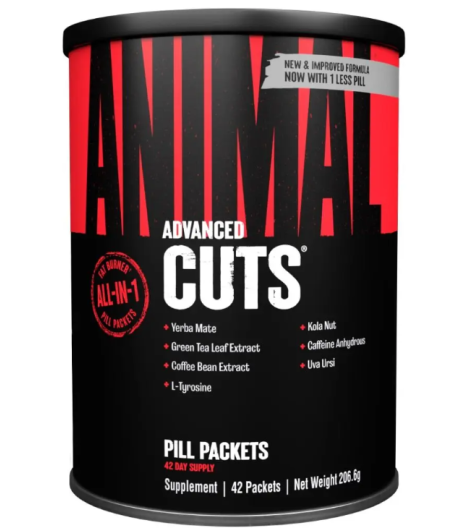 UNIVERSAL NUTRITION Animal Cuts, Packs - 42 packs