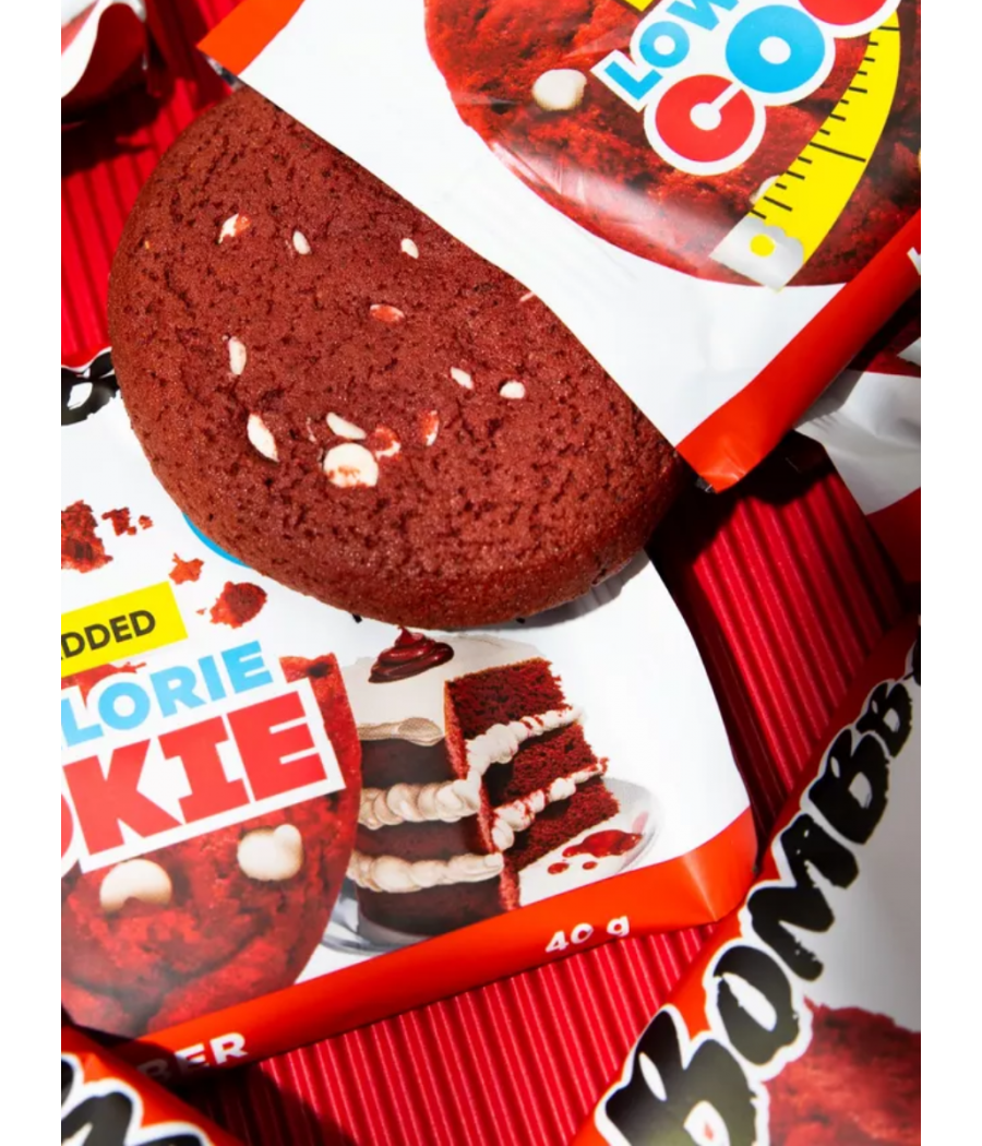 BOMBBAR Low-calorie cookies "Red Velvet", 40 g – low-calorie product from Bombbar, buy in Bombbar