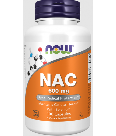 NAC FOODS with Selenium, 600mg - 100 caps