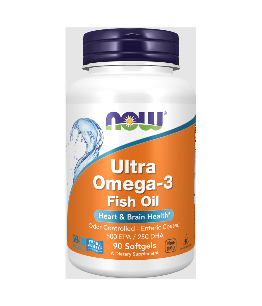 NOW FOODS Ultra Omega-3 - 180 pehmed geelid – madala kalorsusega toode firmalt NOW, osta Bombbar-ist