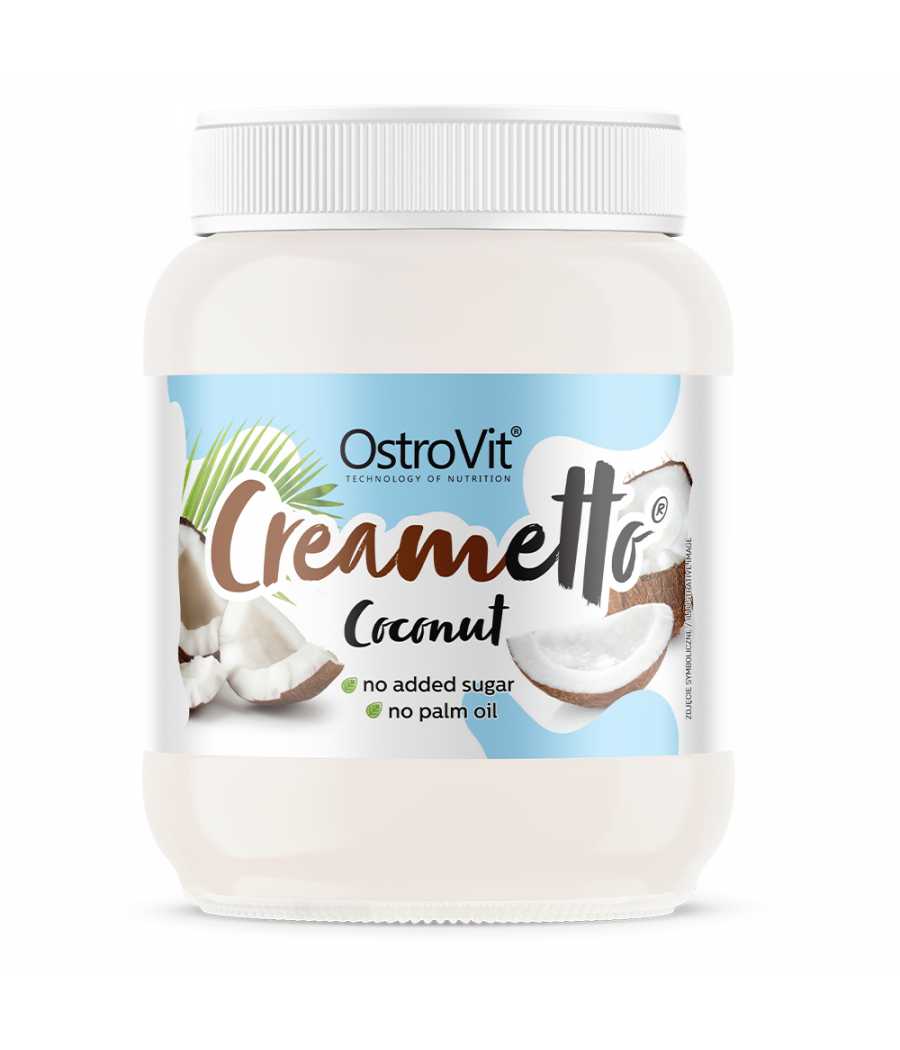 OstroVit Creametto Сoconut with shavings, 320 g – low-calorie product from Ostrovit, buy in Bombbar