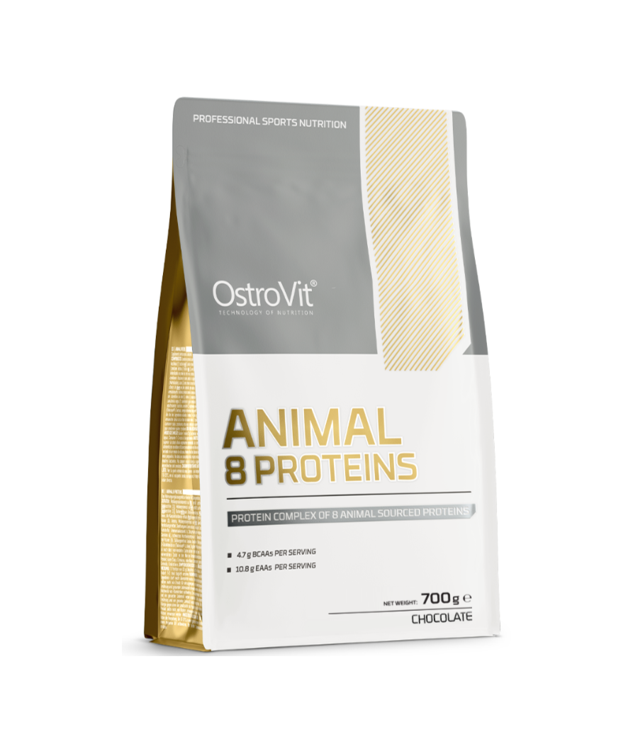 OSTROVIT Animal 8 Proteins, шоколад - 700 г – низкокалорийный продукт от Ostrovit, купить в Bombbar