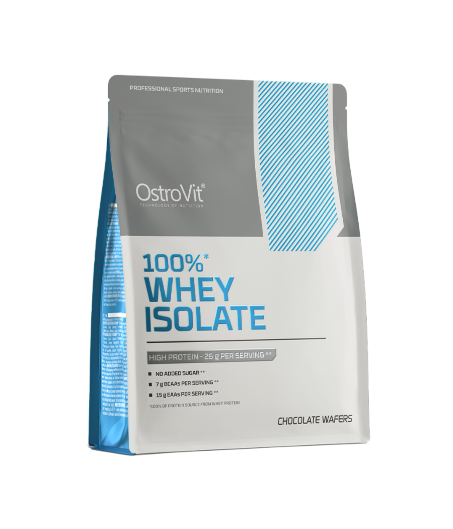 OSTROVIT 100% Whey Isolate, chocolate-wafers - 300 g – low-calorie product from Ostrovit, buy in Bombbar